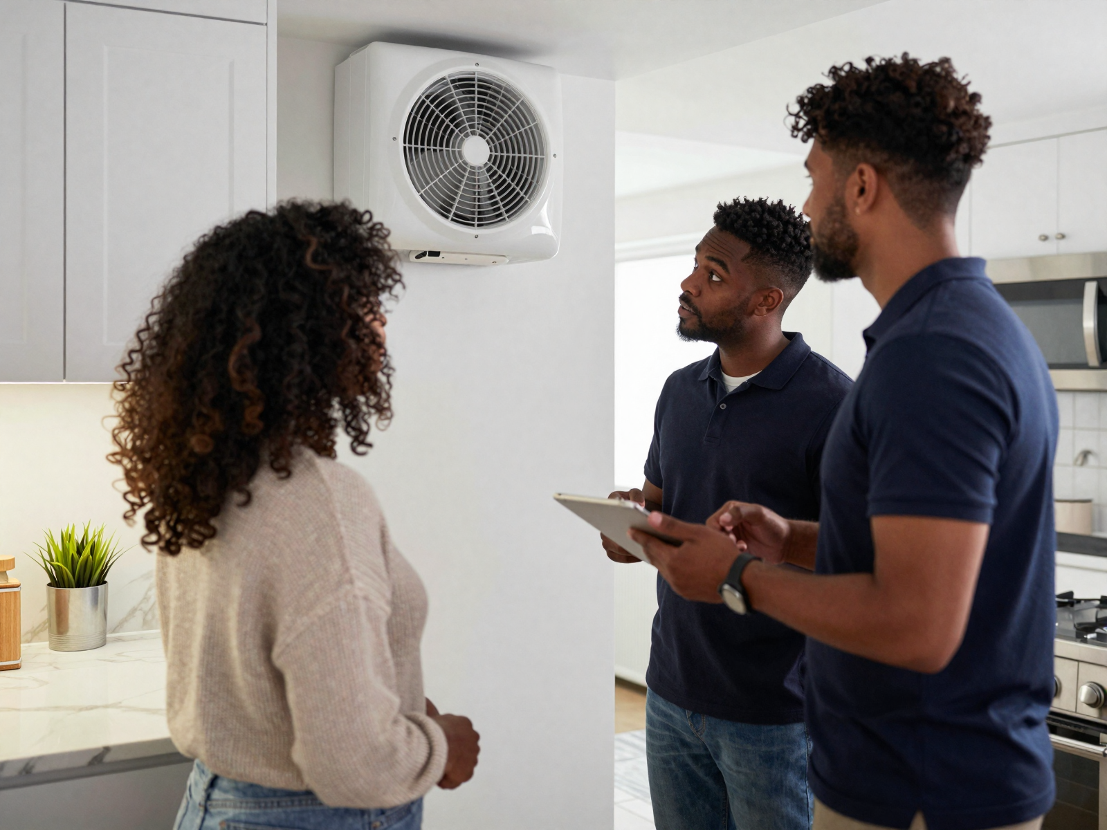 Professional HVAC technician providing expert service in Manhattan